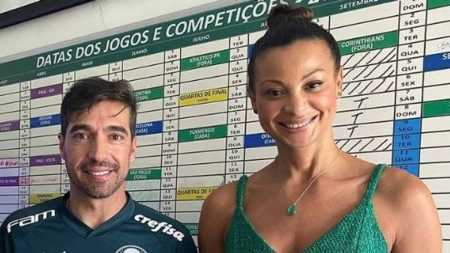 Abel Ferreira encontrou com Walewska na última terça-feira (19)