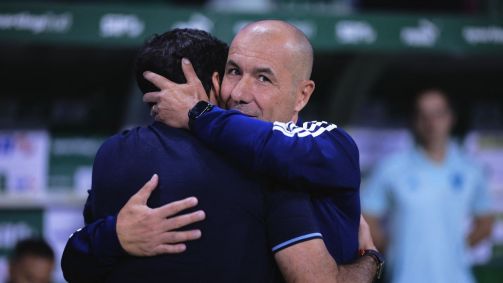 Abel Ferreira e Leonardo Jardim, técnicos de Palmeiras e Cruzeiro, respectivamente