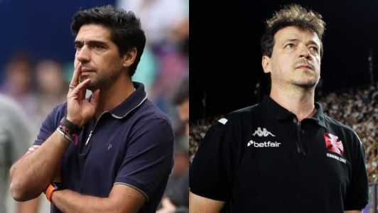 Abel Ferreira e Fernando Diniz e enfrentam nesta quarta-feira (1) no Allianz Parque