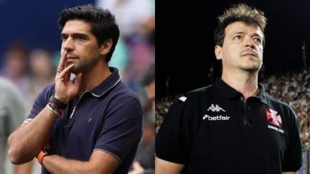 Abel Ferreira e Fernando Diniz e enfrentam nesta quarta-feira (1) no Allianz Parque