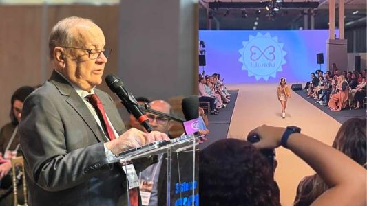 Carlos Mário de Moraes, presidente interino da FIEMG fez o discurso de abertura do Minas Trend 2025