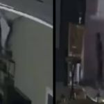 Vídeo: ladrão despenca de teto, furta notebook e escala parede para fugir em Minas