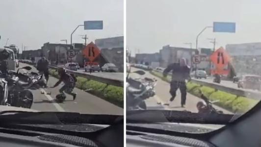 Ação do policial aposentado foi filmada por uma testemunha