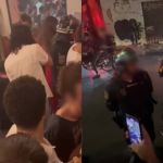 Vídeo: PBH investiga guardas que jogaram spray de pimenta em clientes de bar