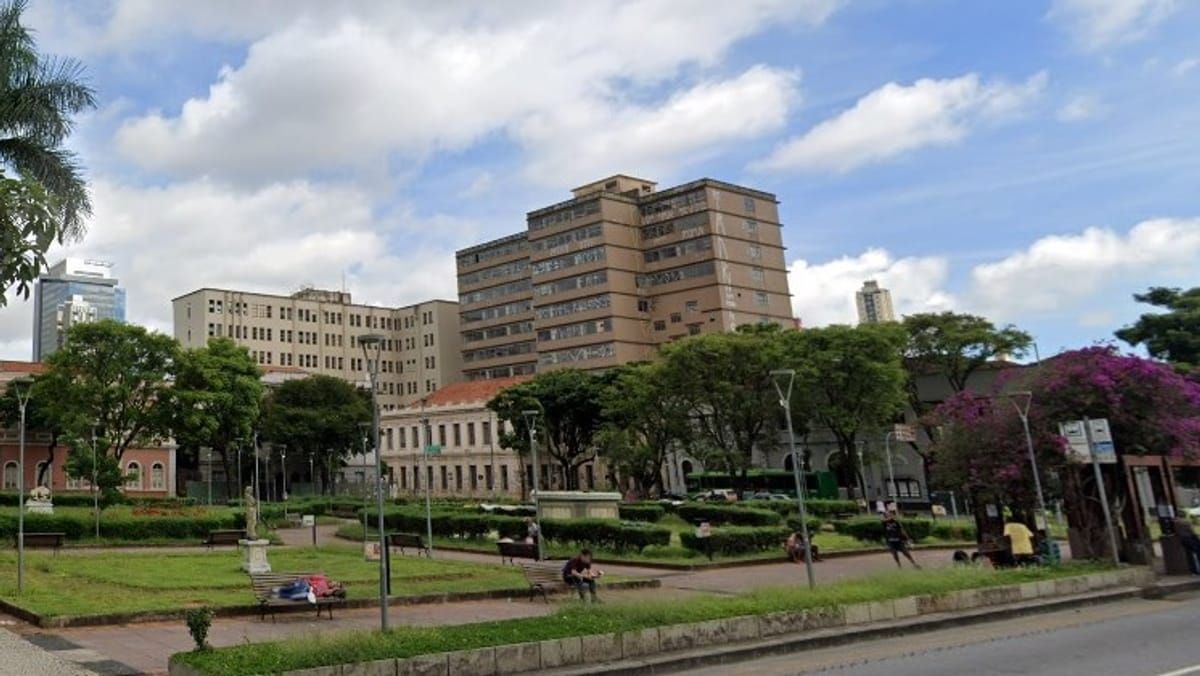 Praça Rui Barbosa, no Centro de BH, vai ser revitalizada após acordo entre Prefeitura e TRT
