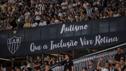 Ação para os autistas foi realizada no Mineirão