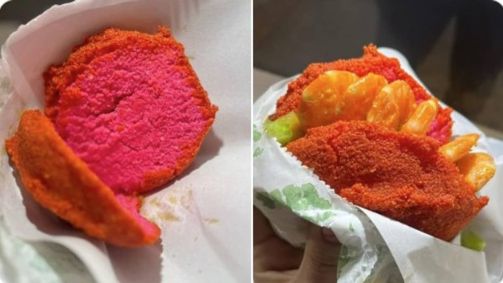 Acarajé rosa causa polêmica na Bahia