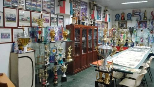 Acervo do Santa Marina na sede em Águia Branca