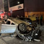 Engavetamento em BH: mulher relata susto após carro parado ser atingido na av. Contorno