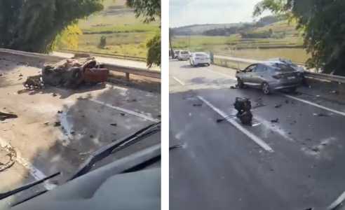 Fotos mostram cenário do grave acidente na BR-381