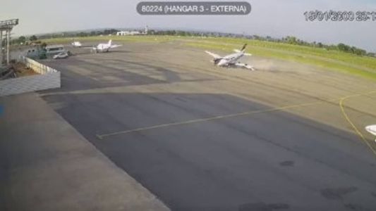Acidente aconteceu logo após a decolagem no Aeroporto Bom Futuro em Cuiabá