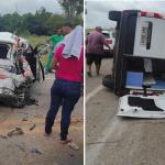 Ambulância bate em carro de Secretaria de Saúde em MG; juiz e delegado sobreviveram