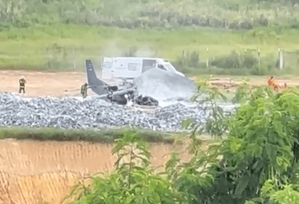 Avião da Polícia Federal caiu na Pampulha