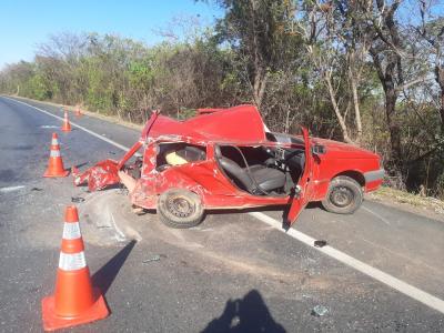 Vítima retornava do distrito de Engenheiro Dolabela quando acidente ocorreu na km 442