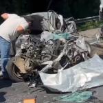 Vídeo: acidente entre seis veículos na BR-381 deixa motorista preso às ferragens