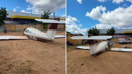 Acidente com avião de pequeno porte deixa cinco feridos no PI.