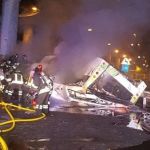 Ônibus despenca de ponte, pega fogo e deixa ao menos 20 mortos em Veneza