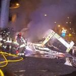 Ônibus despenca de ponte, pega fogo e deixa ao menos 20 mortos em Veneza