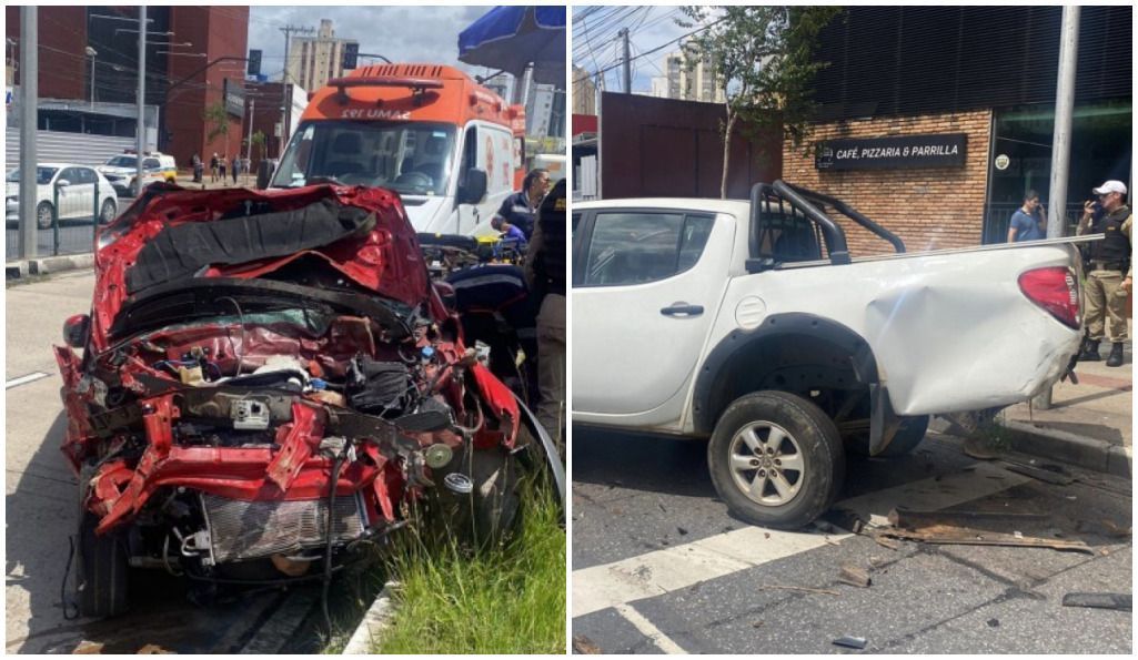 Motorista passa mal na Cristiano Machado, provoca batida e atravessa pista do Move