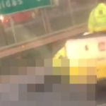 Pessoa morre após ser atropelada por carreta na BR-040; Via está parcialmente interditada