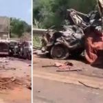 Carreta que causou engavetamento com quatro mortes em Goiás estava em alta velocidade