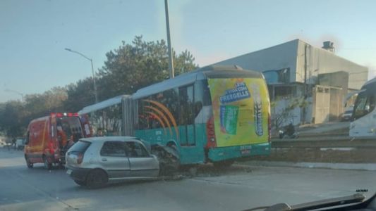 Acidente desta quarta-feira (10) foi na MG-010, sentido Aeroporto Internacional de Belo Horizonte, em Confins