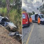 Acidente grave deixa quatro feridos em rodovia de Esmeraldas, na Grande BH