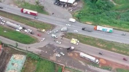 Acidente foi em Ribeirão das Neves no sentido Belo Horizonte