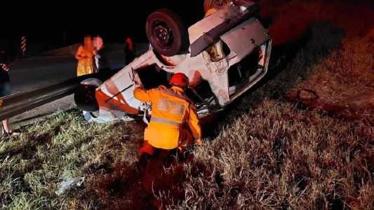 Acidente foi na altura do Km 592, próximo à Carmópolis de Minas, região Oeste do estado