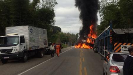 Acidente foi na BR-116