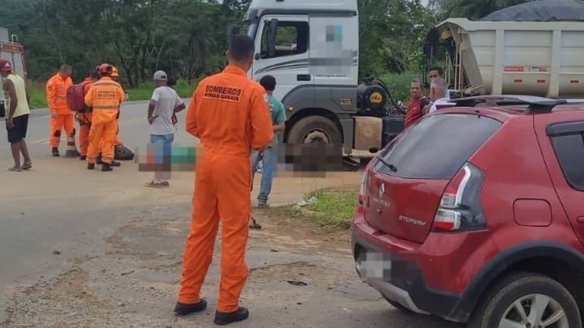 Piloto e garupa morrem em acidente na MG-010