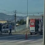 Passageira grávida fica ferida após motorista do Move frear para pedestre na Antônio Carlos em BH