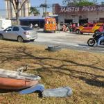 Autoclave explode, arremessa pneus e deixa uma pessoa ferida; veja imagens