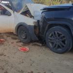Acidente frontal na BR-135 deixa cinco vítimas em Manga no Norte de Minas