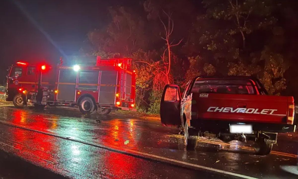 Casal morre em acidente na BR-267, em Lima Duarte (MG)