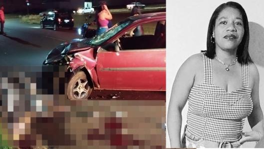 Foto censurada mostra local de acidente fatal em Ituiutaba (MG)