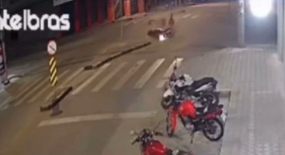 Vídeo mostra acidente com moto que matou vereador de Divinópolis (MG)