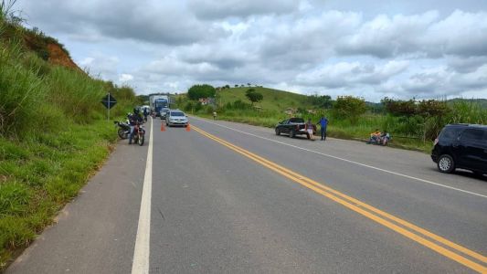 Acidente na BR-120 em Ponte Nova