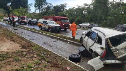 Acidente no Morro da Usipa causa morte de mulher em Ipatinga