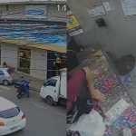 Vídeo: carro invade padaria de ré e quase atinge criança em Betim
