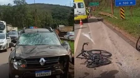 Acidente ocorreu na BR-040, Nova Lima, na Grande BH