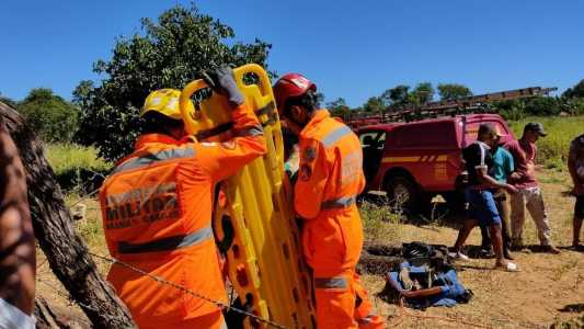 Acidente ocorreu na zona rural da cidade