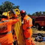 Homem cai em cisterna de 14 metros e é resgatado por bombeiros no Norte de Minas