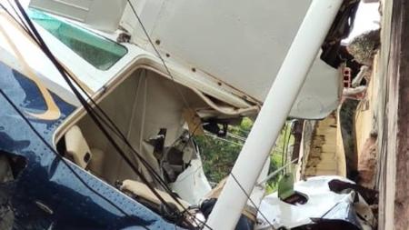 Acidente ocorreu nesse sábado (11); o piloto morreu