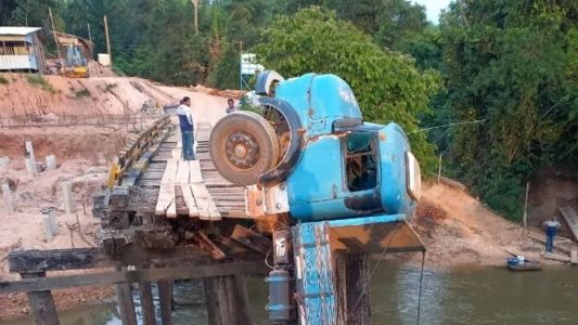 Acidente ocorreu no fim da semana passada