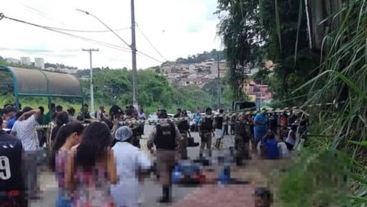 Acidente ocorreu no bairro Duqueza II, em Santa Luzia, região metropolitana de Belo Horizonte