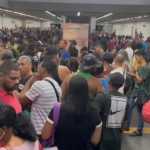 Escada rolante falha e deixa dezenas de feridos no metrô do Rio