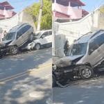 Vídeo: acidente impressionante com BMW deixa três carros engavetados em Belo Horizonte