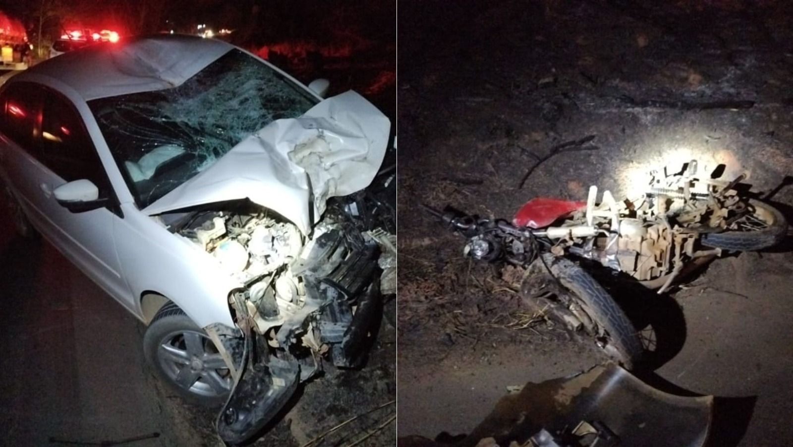 Batida de frente mata motociclista na curva da Paula, em Viçosa (MG)