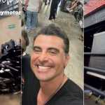 Horas antes de morrer em acidente, JP Mantovani participou de encontro de motociclistas